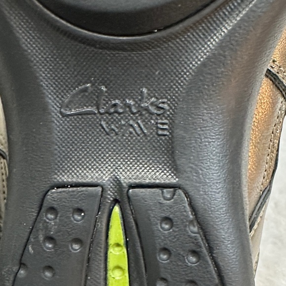 Clarks~Wave~Cruise Women's Size 7 Metallic Leather Comfort Mary Jane Shoes Flats - Picture 14 of 16